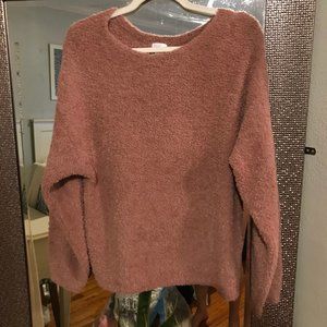 Star Above Furry Sweater, Size S